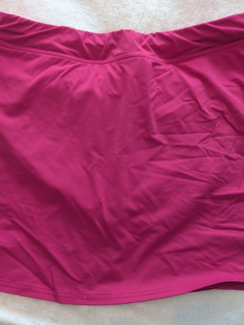 Lands' End Fuschia Swim Skirt